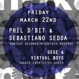 MOXA - Phil d'bit & Sebastiano Sedda // 22-03-2013