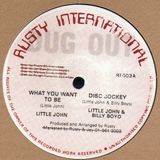 What You Want to Be (A Disc Jockey): 80s Rub-a-Dub mix