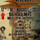 DISOWNED - AUDIOBEAN WEAKENDER SET - 17th / 18th Aug 2012