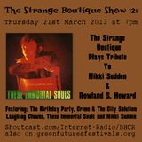The Strange Boutique Show 121