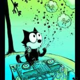 Djane Sassenach at the Firts Wicked Cat Party