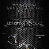 Tapasbar Belgrade presents Robert Nowicki - Live mix recorded on 29.09.2012 (pt 1)