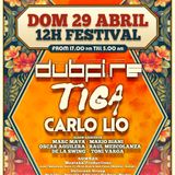Dubfire & Carlo Lio - Live @ Elrow Happy Sundays, Row14, Barcelona, Espanha (29.04.12)