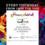 19 June 2014: 'Houseland Weekly Sessions' by Jey Indahouse (recorded live at El Hotel Pacha, Ibiza)