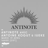 Antinote avec Antoine Kogut & Iueke - 19 Avril 2016