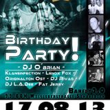 04-Chris Aux live @ DJ O'Brians Bday Bash 17-08-2013
