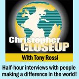 Cheri Lomonte - the founder of the Frontline Faith Project on Christopher Closeup with Tony Rossi