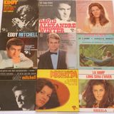 60's French Beat /Mod / Soul / 7" vinyl 45's set (French Cover versions)