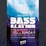 GeekTekNeek BASS ELATION!! (4 HOUR SET) DEBUT SHOW www.nsbradio.co.uk