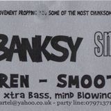 Tom + Banksy (Smokescreen), deep cartel @ the casbar, exeter, Feb 2002