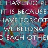 Numbness, Violence, Grief and Prayers for Peace