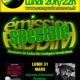 Emission RIDDIM 31 mars 2014 avec Alexandre Grondeau