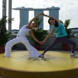Zespri Golden Salutations: Chelsey Korus Yoga Ft. Amanda Ling ( Live Yoga Flow Mix )