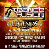 DJ QUICKSILVER LIVE @ TRANCEFUSION- The Legends 2014 PRAG