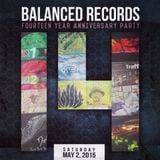 Balanced Records 14th Anniversary Party practice set "The Night Before"