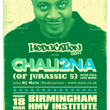 DJ Mylz - Chali 2na (Jurassic 5) Warm Up Mix (Live) - Pt 2