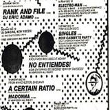 DJ Eric Adamo - Live Disco Fever 1982 Danceteria New York
