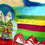 MURAL DEL PUEBLO KUMIAI Y KILIWA DURANTE EL FESTIVAL RyR