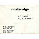 on the edge