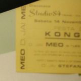 Les Cigales N.35 dal vivo a Terni FESTA DEI KONGAS Studio 84 Terni 14-11-1981 DEEJAY MEO & SAO