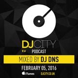 DJ DNS - DJcity Benelux Podcast - 05/02/16