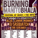 Burning Manitobhala Beach sunset set