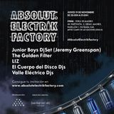 El Cuerpo del Disco DJs @ Absolut Electrik Factory. 19/11/2015