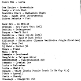 Lurka guest mix on Tape-Echo radio - 21/08/11 Live on Hivemind.fm