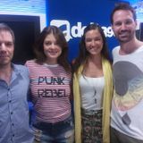 Luana Invitada de radio Delta FM 90.3, Programa ArrobayNumeral conducido por Ale Lacroix y Dakyta.