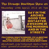 The Strange Boutique Show 125