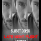 Sunset Derek mix LateNightFlight BroadCast | January 2012