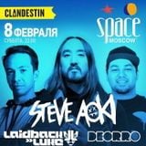 Steve Aoki b2b Deorro - Live @ Space Moscow - 08.02.2014