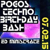 Ed Ministrate @ Pogo Pö's B-Day Bash (Liederkranz, Ulm) 2015-02-07 - Live