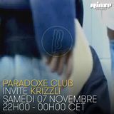 Paradoxe Club Invite Krizzli - 7 Novembre 2015