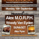 SUN&SET LIVE from HeavensGate at Driftwood IBIZA BoatParty(SanAntonio/ES)