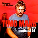 Timo Maas Live at Egg Nightclub in London - Episode 57