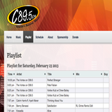 MIX FROM 2-23-13 on C89.5's the VORTEX