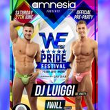 iWill - WE Party Official Pre Party Pride Madrid - The Farm @ AMNESIA MILANO