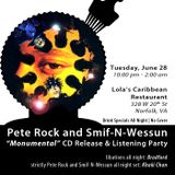 "Monumental": Pete Rock and Smif-N-Wessun set from Lola's (June 28, 2011)