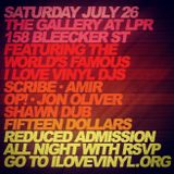 Live at I Love Vinyl, July 26, 2014 (The Gallery at Le Poisson Rouge NYC)