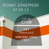 CEY @ AperoBPM #3 by Newtrack, Point Éphémère, Paris, 070513