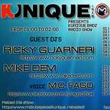 Kunique B.A.DJ February 6th 2013 On Air "Ricky Guarneri" on Radio m2o