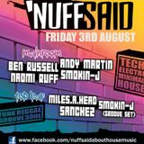 Nuff Said 030812 Main Room - DJ Smokin-J