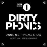 Dirtyphonics (AudioPorn Records, Dim Mak Records) @ Annie Nightingale Show, BBC Radio 1 (07.09.2013)