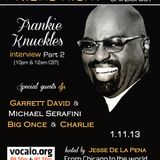 Frankie Knuckles interview on Vocalo (part 2)