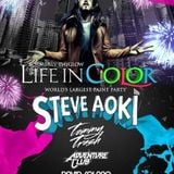 Steve Aoki - Live @ Life in Color NYE Party, Atlantic City (31.12.2012)