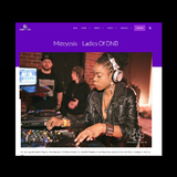 MIZEYESIS EXCLUSIVE MIX FOR LADIES OF DNB @ DNB MUZIK Jan 2016 (Download & other links available)