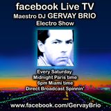 GERVAY BRIO "Electro Show" on FACEBOOK Live TV 2011.10.26