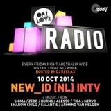 ONELOVE RADIO 10 OCTOBER - NEW_ID INTERVIEW