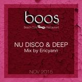 BOOS NU DISCO & DEEP MIX Nove 2015 by ERICYANN
